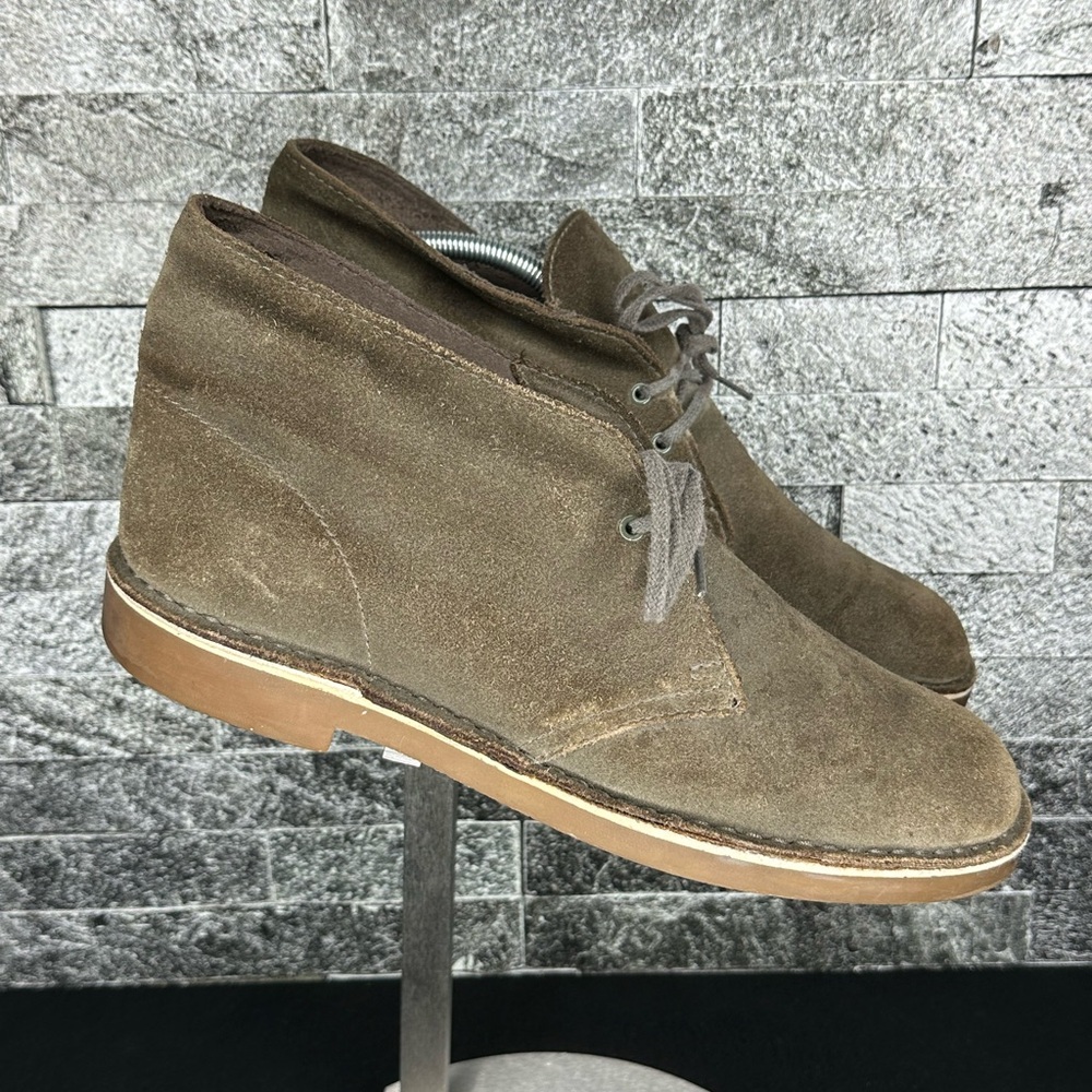 Clarks Bushacre 2 Brown Suede Boots - M10.5M